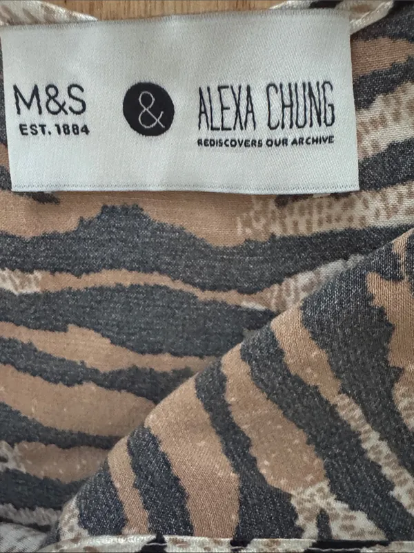 Alexa Chung for Marks & Spencer Animal Print Midi Dress - Image 11