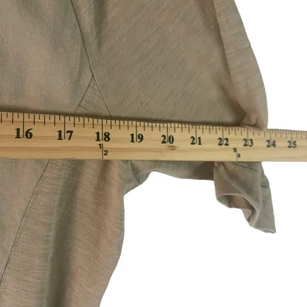 Chip + Pepper Women's Size XS Tan 3/4 Sleeve Round Neck Soft Modal Top‎ - Image 7