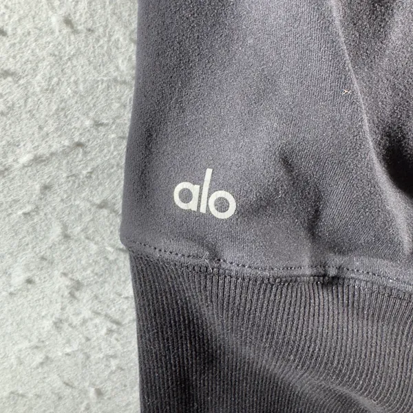 1628 | Alo Yoga Airbrush High Waist Goddess Ribbed Leggings Black‎ Womens Small - Image 5