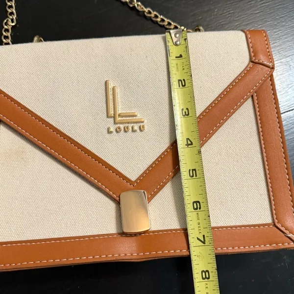 LouLu Tan and‎ Cream Women's Bag - Image 4