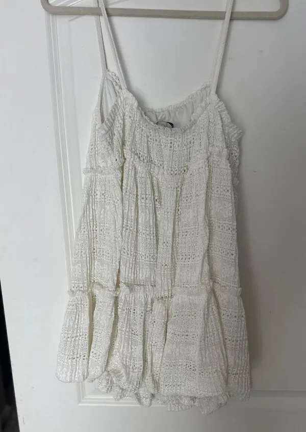 ZARA White Dress - Image 3