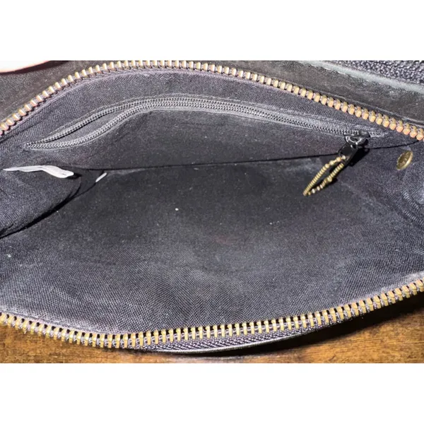 Fossil Black Leather Crossbody Organizer Bag With ID‎ Window And Card Slots - Image 7