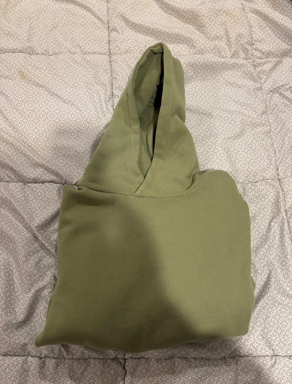 Cotton Green Hoodie - Image 2