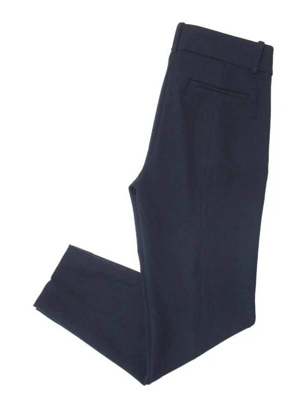 NWT J.Crew Full Length Cameron in Navy Blue Four Season Stretch Pants 2 - Image 5