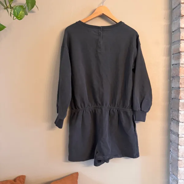 UpWest Charcoal Romper‎ Black Size M - Image 3