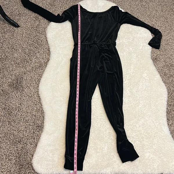Material girl active medium‎ velvet jumpsuit - Image 7