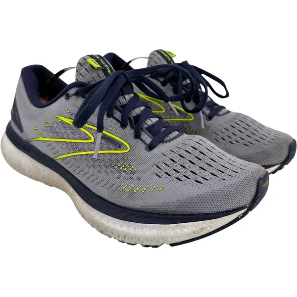 Brooks Glycerin 19 Road Running Shoes Dna Loft BioMoGo Purple Yellow 9 - Image 2