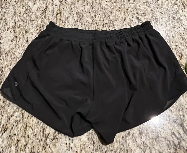 Lululemon Hotty Hot Short II *Long 4" - Black (First Release) - Image 2
