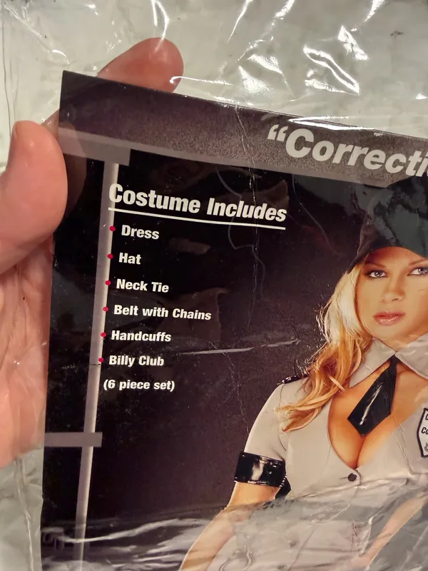 Womens dreamgirl corrections officer costume S - Image 4