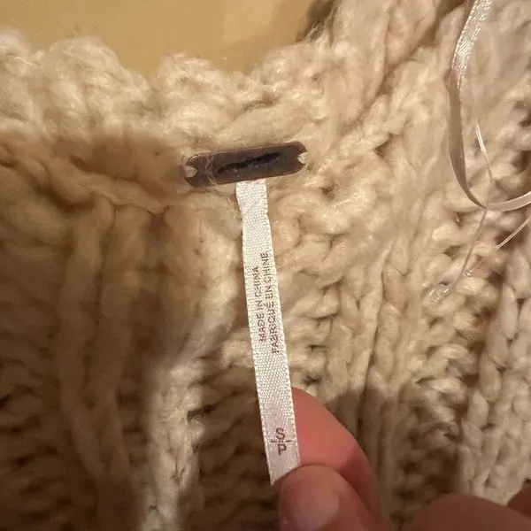 NWOT free people chunky knit sweater‎ small - Image 7