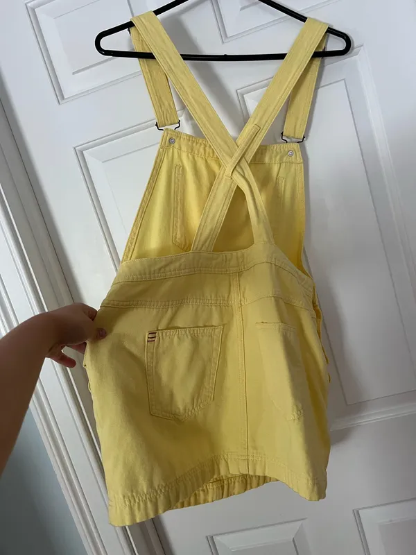 Urban Outfitters Yellow Skirt Overalls - Image 3