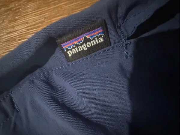 Patagonia Women's Barely Baggies Athletic Shorts in Blue and Light Yellow Bundle - Image 3