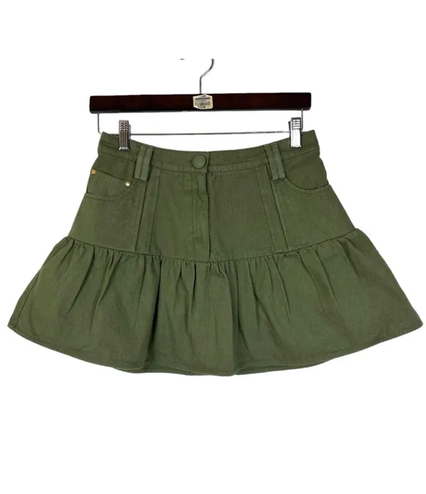 Love Shack Fancy Mini Skirt - Image 2