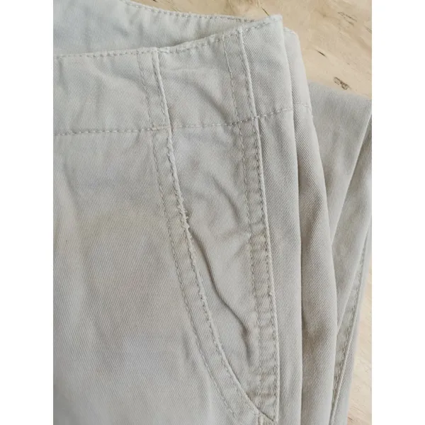 Lauren Jeans Co Ralph Lauren Newbury Chino Pants Women 2P Beige Cotton Casual - Image 12