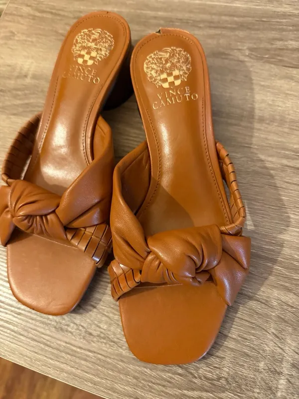 Vince Camuto Leana Knotted Slip-On Block-Heel Sandals - Image 7