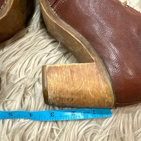 Jeffrey campbell boxxy leather boots size 8.5 - Image 8