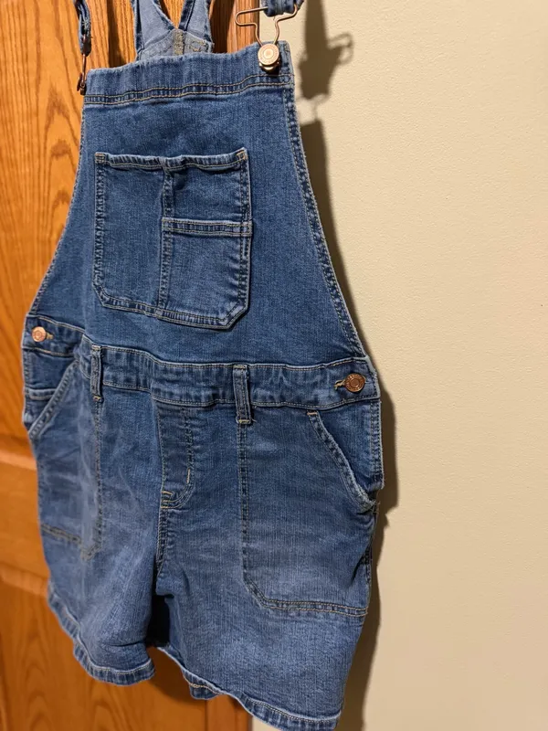 Maurice's Medium Wash denim romper - Image 2