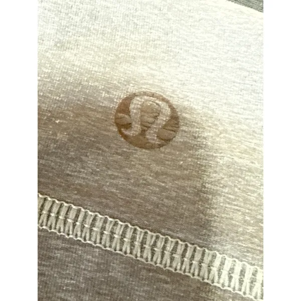 Lululemon Women's Gray Sleeveless Strappy Yoga Athletic Sports Bra Crop Top 4 - Image 3