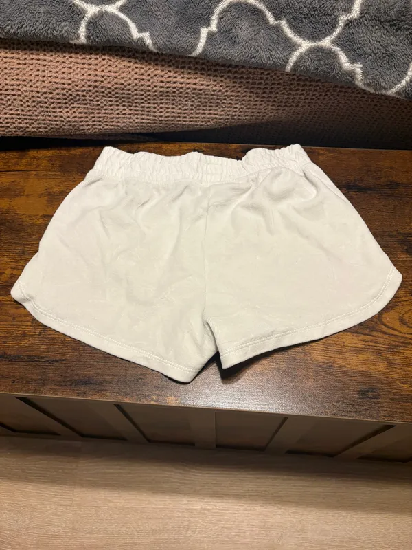 White Velvet XS Shorts - Image 2