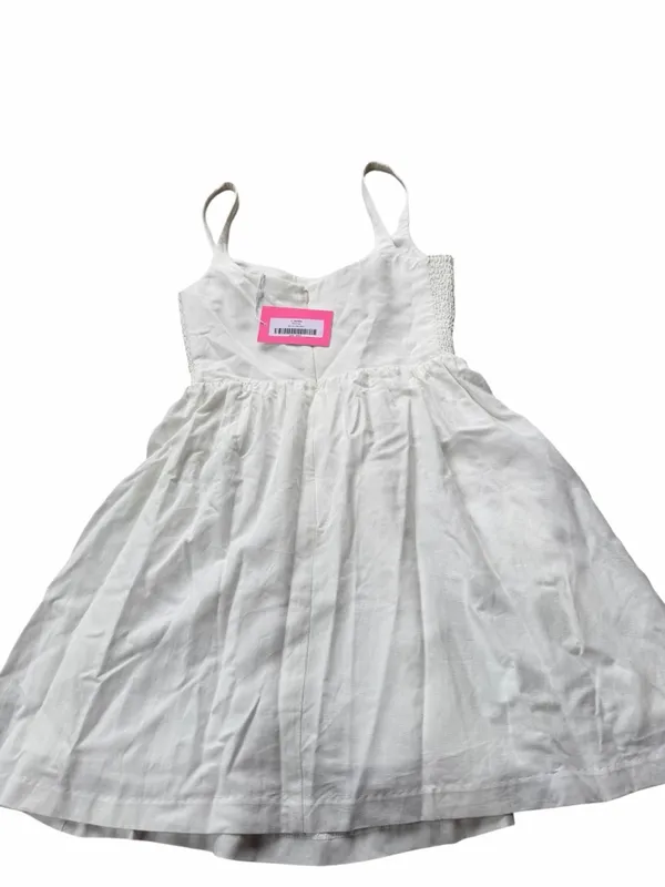 NEW Amanda Uprichard White Sweetheart Casual Summer Short Dress Babydoll Corset - Image 5