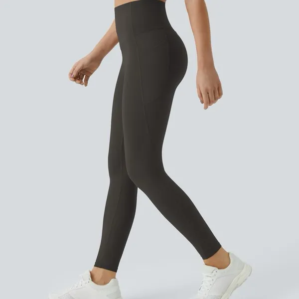 Halara H36.- SoCinched High Waisted Tummy Control Pocket Shaping Training Leggings. - Image 5