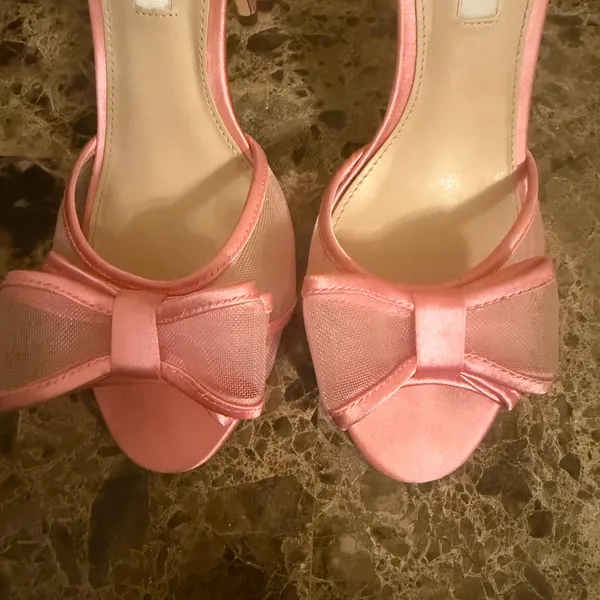 Nina New York beautiful Women's Pink Bow Heels - Image 2