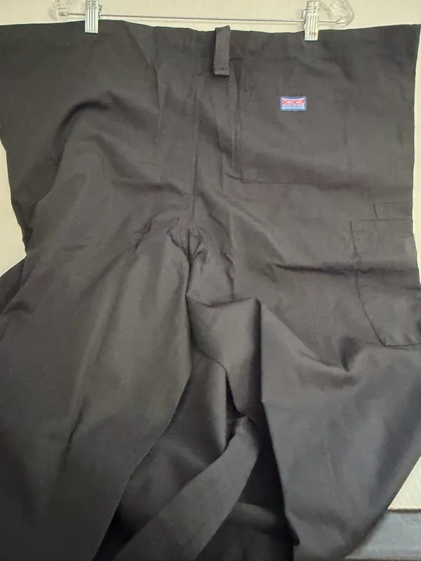 Cherokee Originals Unisex Drawstring Scrub Pants Black - Image 4