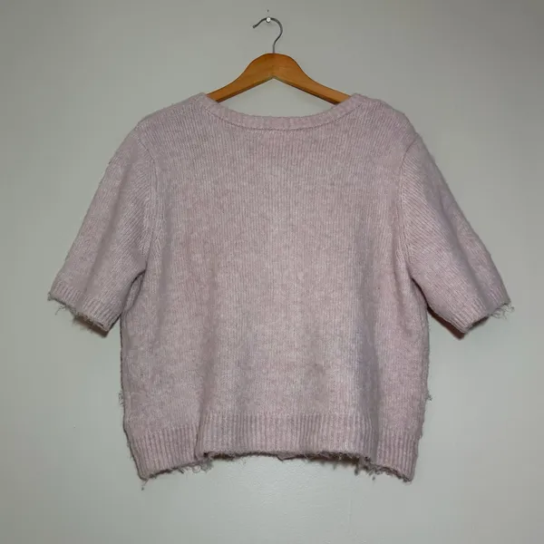 H&M Bow Detail Knit Cardigan Sweater Cottagecore - Image 7