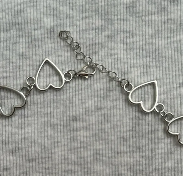 The Powerpuff Girls Choker Heart Chain Necklace - Image 6