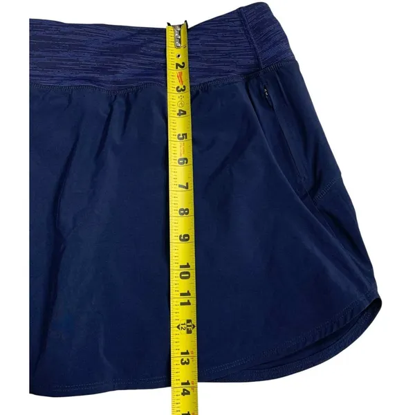 Outdoor Voices Hudson 4" Skort Womens Large Navy Blue Athletic Lined W700900-REC - Image 8