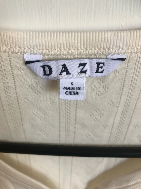 Daze Long Sleeve White - Image 2