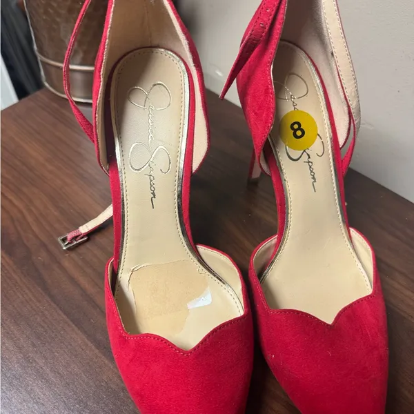 Jessica Simpson Red Women's Heels - Image 2
