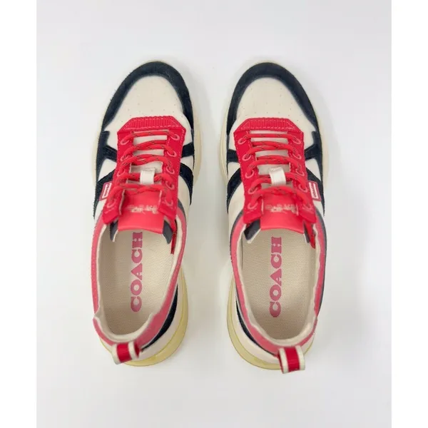 Coach Womens Shoes Black Pink Low Top Sneaker Citysole Runner Athletic US 8 B - Image 9