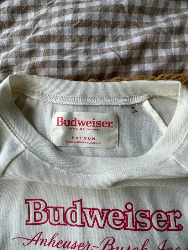 PacSun Crop Budweiser Top - Image 3