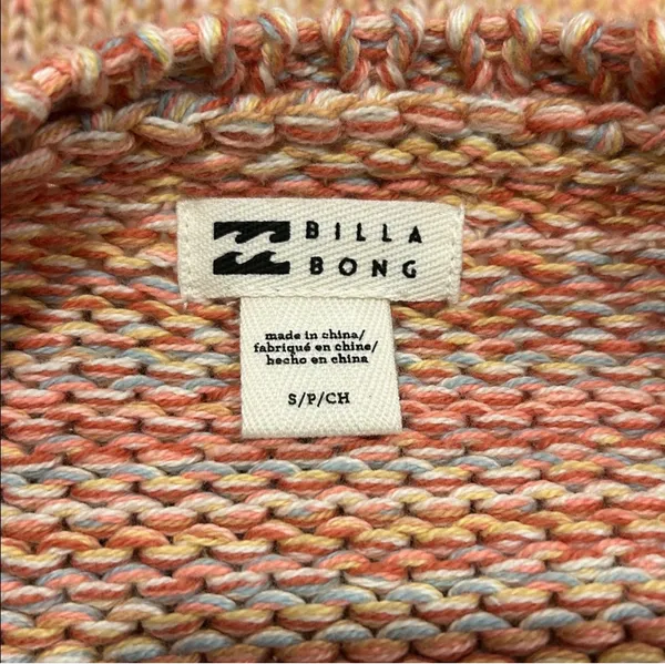 BILLABONG Vivid Sun Marled Cotton Crewneck Sweater - Image 4