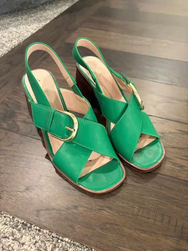 Kate Spade New York Raleigh Block Heel Sandals Sz 7.5 - Image 3