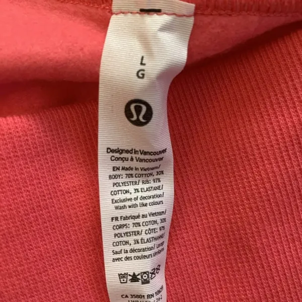 Lululemon Scuba HR Mini Skirt Pink Glaze Coral Large L New NWT LW8ALSS RARE HTF - Image 5