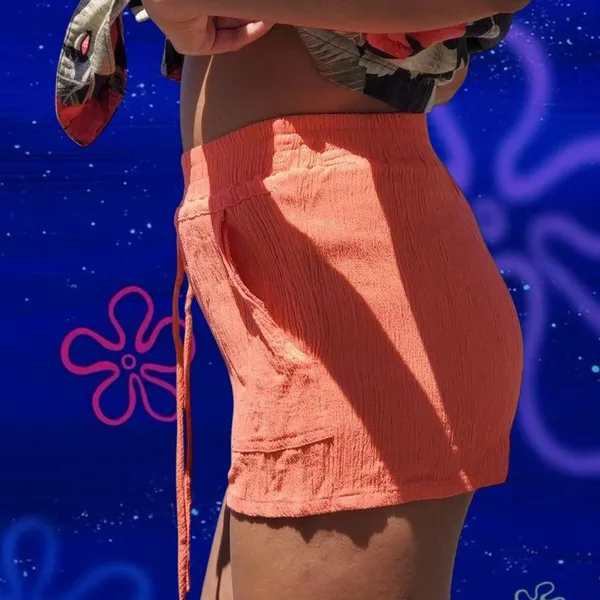 Nordstrom High Waisted Flowy Shorts - Image 4
