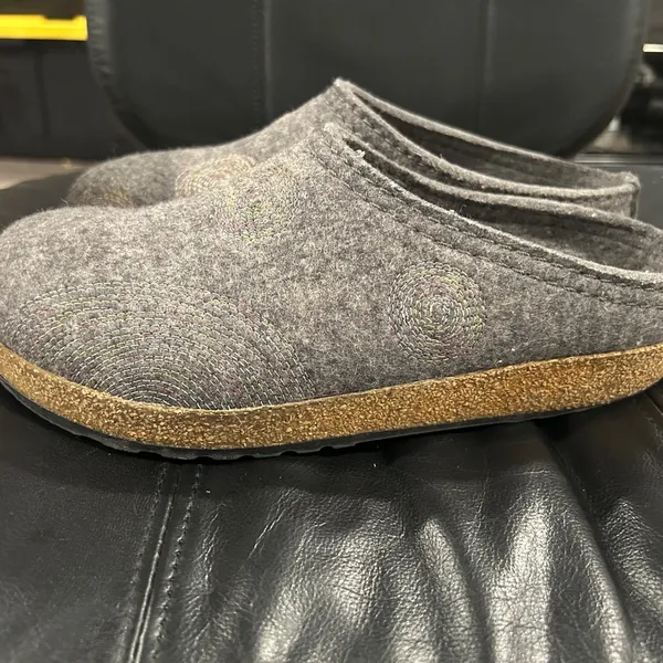 Haflinger Gray Felt Slip - Image 7