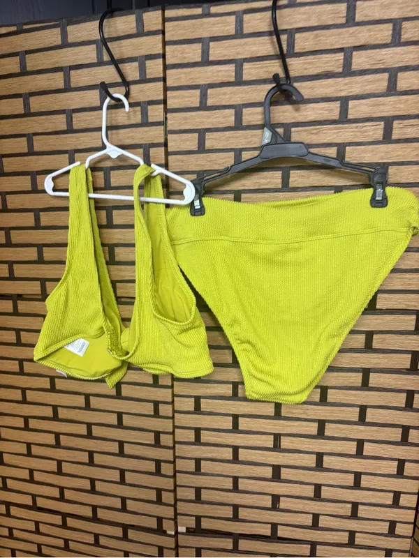Time and tru green two piece bikini set size XL - Image 3