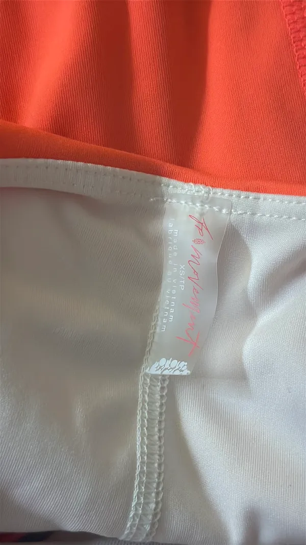 Free People Athletic Dress Orange - Image 3