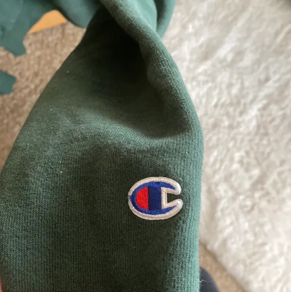 Champion NDSU Bison Forest Green Sweatshirt - Image 2