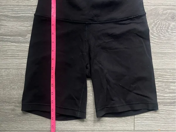 Aritzia Tna Black Active Spandex Bike Shorts Workout Yoga Pilates Running Size S - Image 5