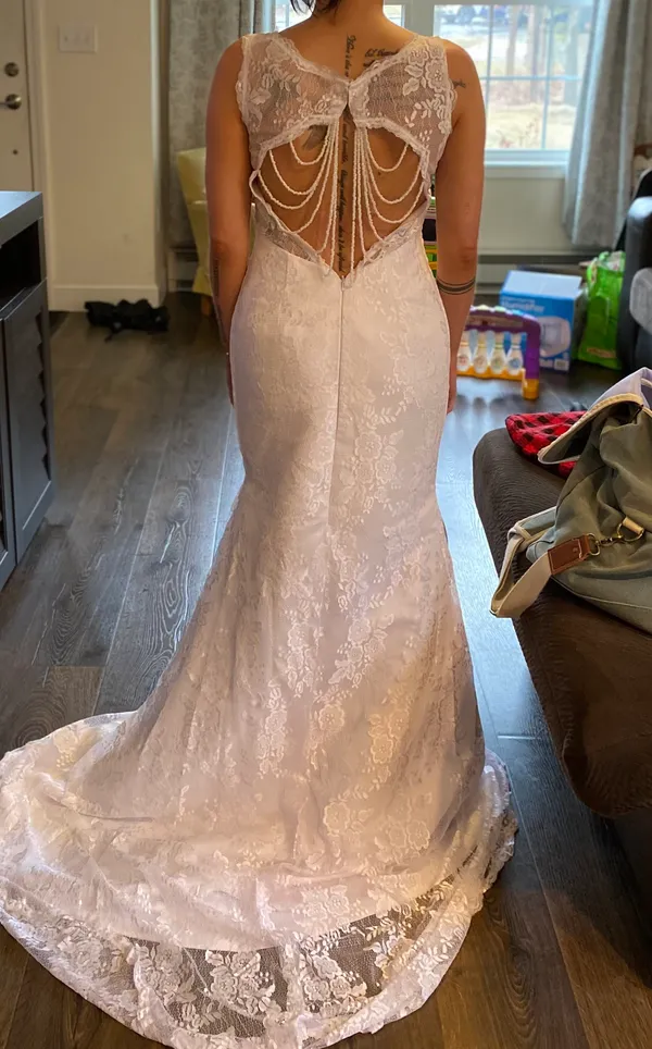 Wedding Dress Size 0 - Image 2