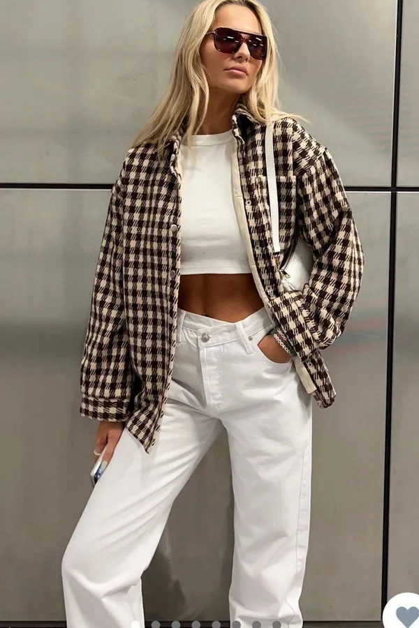 Princess Polly Asymmetrical Jeans - Image 4