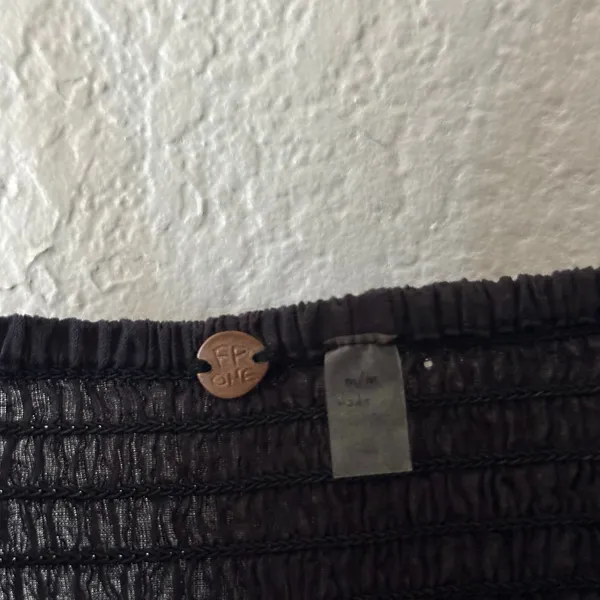 Free People Lyra Lace Bralette Black Size Medium - Image 8