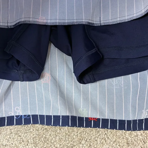 RLX Ralph Lauren Golf Skort Size M Navy Preppy Stretch Skort Country Club Sporty - Image 9