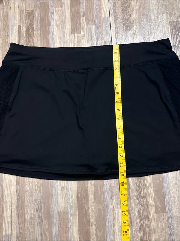 Xersion Black Mini Athletic Skirt Skort Women’s Size XXL - Image 4