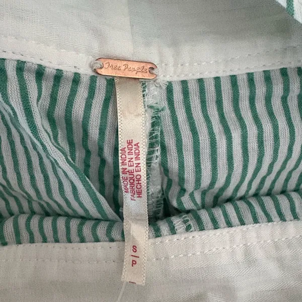 Free People Intown Mint Striped Jumpsuit Size Small NWT‎ - Image 5