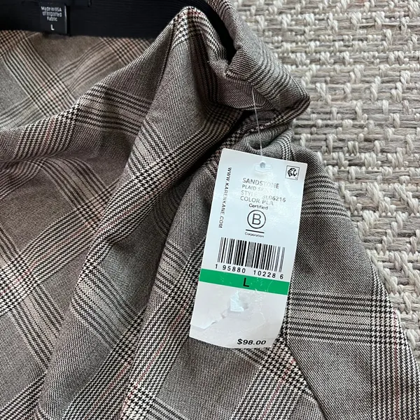 Karen Kane Plaid Skirt Sz Large - Image 2